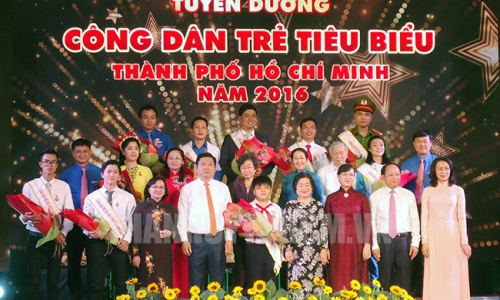 Tuyên dương 10 công dân trẻ tiêu biểu TP.Hồ Chí Minh năm 2016